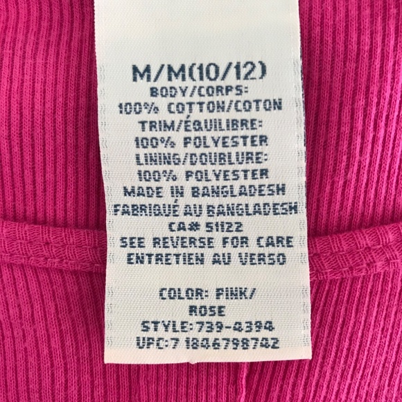 Vintage 725 Originals Girls M Size 10/12 Button Ruffle Hem Stripe Cheetah Print - Picture 11 of 11